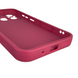 Чохол силіконовий Soft Touch з 3D принтом для Xiaomi Redmi 12C бордовий (Повний захист камери) 0040683 фото 4