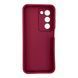 Чехол силиконовый Soft Touch для Oppo A5 5G бордовый (Полная защита камеры) 0054213 фото 2