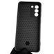 Чехол для Samsung Galaxy S21 5G (SM-G991U) бронированный с кольцом со шторкой на самсунг с21 5г чёрный 0008435 фото 3