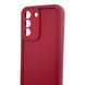 Чохол силіконовий Soft Touch для Samsung Galaxy S22 бордовий (Повний захист камери) 0054050 фото 4