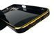 Чохол для Samsung Galaxy A14 4G (SM-A145F) з кільцем-підставкою із золотою окантовкою на самсунг а14 чорний gs1 0020579 фото 2