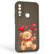 Чехол силиконовый Soft Touch с 3D принтом милый мишка для Huawei P Smart Z коричневый (Полная защита камеры) 0044725 фото 1