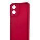 Чехол силиконовый Soft Touch для Motorola E14 бордовый (Полная защита камеры) 0054382 фото 4