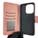 Чохол-книжка для телефона Xiaomi Redmi 13 шкіряна з магнитною застібкою на сяомі редмі 13 рожева 0025378 фото 4