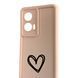 Чехол силиконовый Soft Touch с 3D принтом Сердце для Realme C67 розовый (Полная защита камеры) 0067576 фото 4