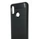 Чохол для телефона Xiaomi Mi 8 карбоновий протиударний з високими бортами чорний 0052277 фото 4