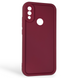 Чохол силіконовий Soft Touch для Xiaomi Redmi Note 7 бордовий (Повний захист камери) 0044112 фото 1