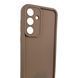 Чохол силіконовий Soft Touch для Samsung Galaxy S25 FE коричневий (Повний захист камери) 0053900 фото 3