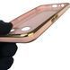 Чохол для OPPO A32 глянцевий з кільцем MagSafe із золотою окантовкою на оппо а32 пудровий gs1 0022745 фото 2