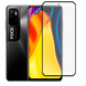 Защитное стекло для телефона Xiaomi Poco M3 Pro 5G противоударное полноэкранное на сяоми поко м3 про 5г черное 0038869 фото 1
