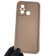 Чехол силиконовый Soft Touch для Xiaomi Poco C55 коричневый (Полная защита камеры) 0039811 фото