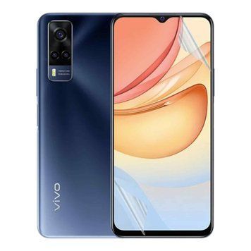 Плівка гідрогелева для Vivo Y33 глянцева протиударна на віво у33 прозора 0003341 фото