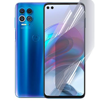 Плёнка гидрогелевая для Motorola Moto Edge S глянцевая противоударная на моторола эдж с прозрачная 0033679 фото