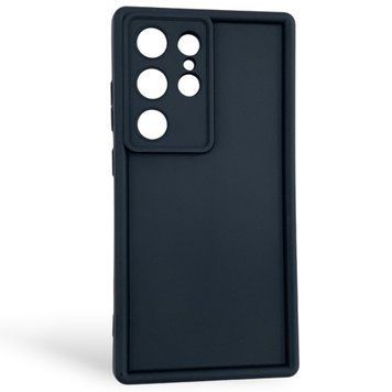 Чехол силиконовый Soft Touch для Samsung Galaxy S24 Ultra черный (Полная защита камеры) 0054096 фото