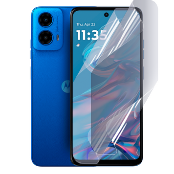 Плівка гідрогелева для Motorola Moto G45 глянсова протиударна на моторола г45 прозора 0033729 фото
