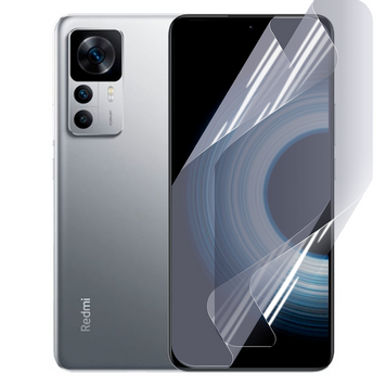 Плёнка гидрогелевая для Xiaomi Redmi K60E глянцевая на Сяоми редми к60е прозрачная 0011594 фото
