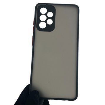 Чехол для Samsung Galaxy A52s SM-A528F противоударный с высокими бортами защитой камеры на самсунг а52с чёрный 0000933 фото