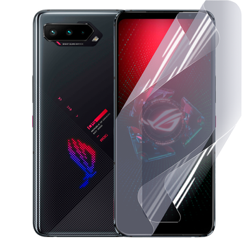 Плёнка гидрогелевая для Asus ROG Phone 5 Pro глянцевая противоударная на асус рог фон 5 про прозрачная 0036072 фото