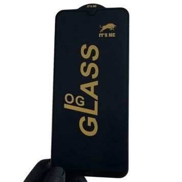 Защитное стекло 6D OG для телефона Xiaomi Redmi Note 8 противоударное полноэкранное сяоми редми нот 8 чёрное 0002662 фото