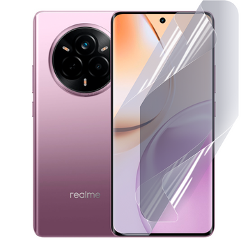 Плівка гідрогелева для Realme 14 Pro глянсова протиударна на реалмі 14 про прозора 0033933 фото
