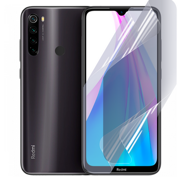Плёнка гидрогелевая для Xiaomi Redmi Note 8T глянцевая противоударная на сяоми редми нот 8т прозрачная 0003484 фото