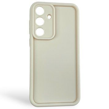 Чехол силиконовый Soft Touch для Samsung Galaxy S25 FE молочный (Полная защита камеры) 0053901 фото