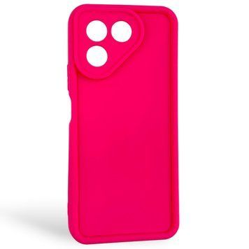 Чехол силиконовый Soft Touch для Tecno Pova 7 (LJ7 ) малиновый (Полная защита камеры) 0054490 фото
