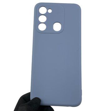 Чохол для TECNO Spark 8C (KG5n) з квадратними гранями із захистом камери на техно спарк 8с блакитний 0012660 фото