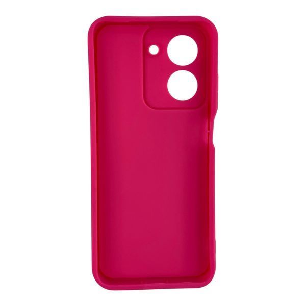 Чохол силіконовий Soft Touch для Xiaomi Poco C71 малиновий (Повний захист камери) 0053851 фото