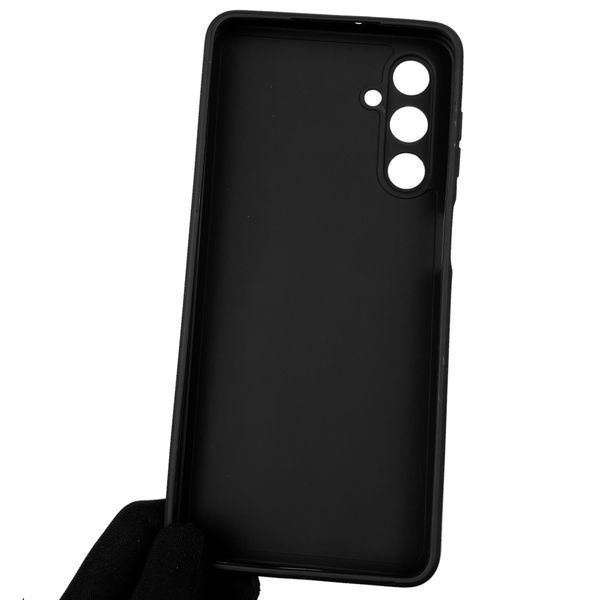 Чохол для Samsung Galaxy M54 5G SM-M546B із квадратними гранями із захистом камери на самсунг м54 5г чорний 0001283 фото