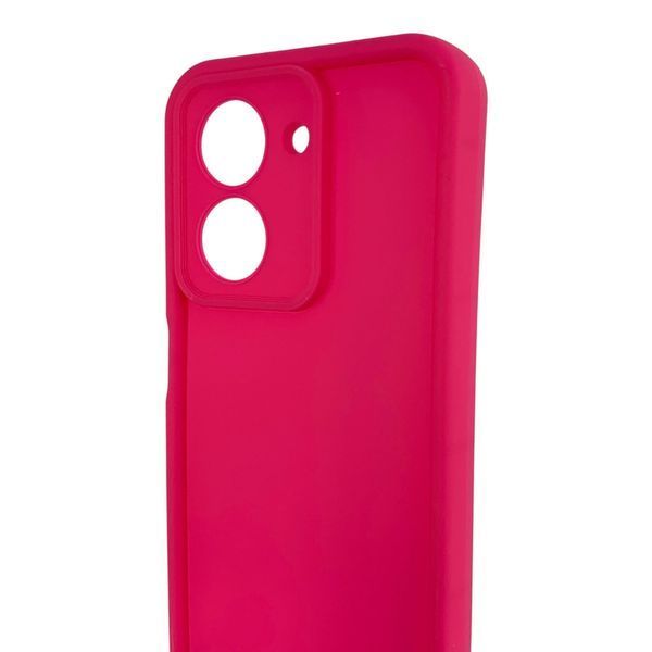 Чохол силіконовий Soft Touch для Xiaomi Poco C71 малиновий (Повний захист камери) 0053851 фото