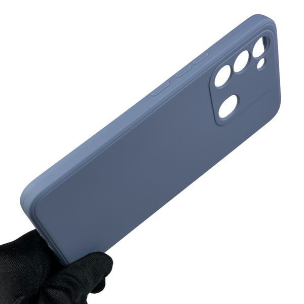 Чохол для TECNO Spark 8C (KG5n) з квадратними гранями із захистом камери на техно спарк 8с блакитний 0012660 фото