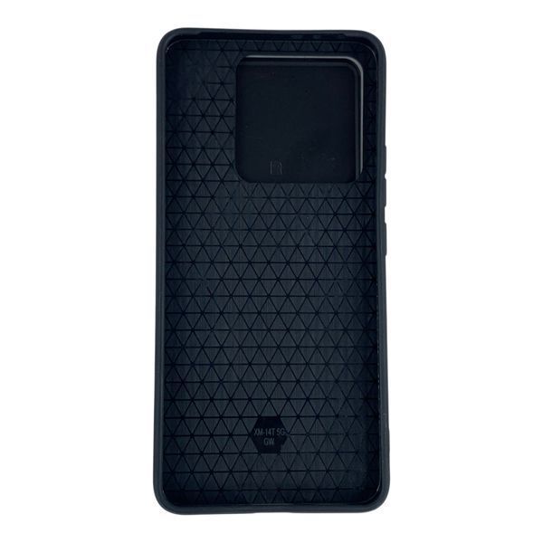Чохол протиударний для Xiaomi 14T з магнітною пластиною зі шторкою на камері чорний 0050787 фото