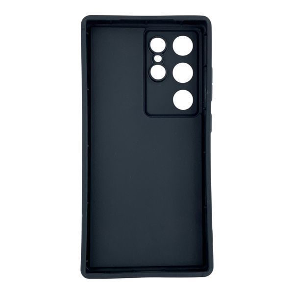 Чехол силиконовый Soft Touch для Samsung Galaxy S24 Ultra черный (Полная защита камеры) 0054096 фото