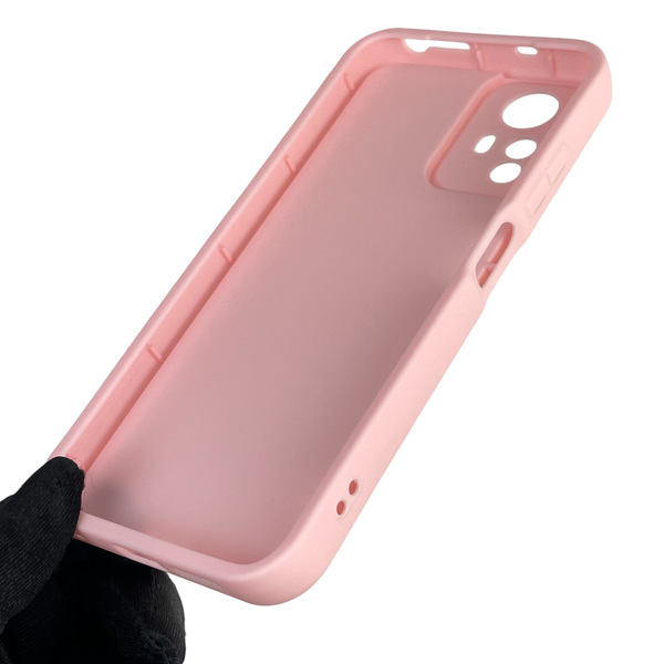 Чехол силиконовый Soft Touch для Xiaomi Redmi Note 12s 4G розовый (Полная защита камеры) 0039990 фото