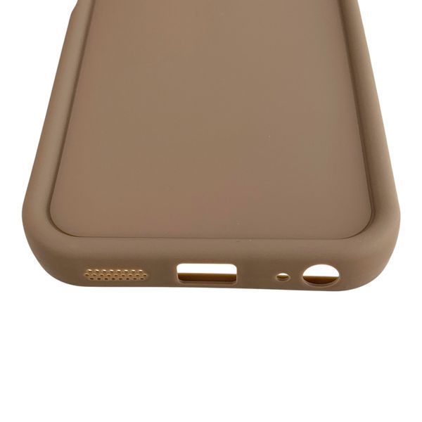 Чехол силиконовый Soft Touch для Tecno Spark 40 (KM5n) коричневый (Полная защита камеры) 0054383 фото