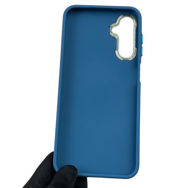 Чохол для Samsung Galaxy M14 5G (SM-M146) із захистом на камері з мікрофіброю на самсунг м14 5г синій 0012179 фото