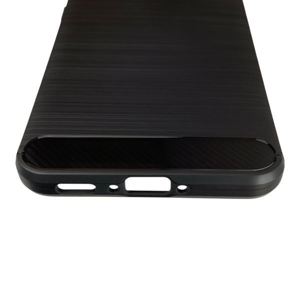 Чохол для телефона Samsung Galaxy A37 5G (A376B) карбоновий протиударний з високими бортами чорний 0052148 фото