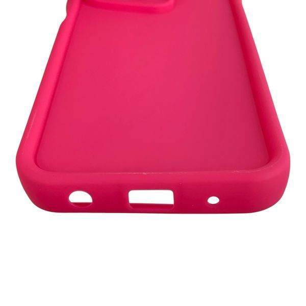 Чохол силіконовий Soft Touch для Xiaomi Poco C71 малиновий (Повний захист камери) 0053851 фото