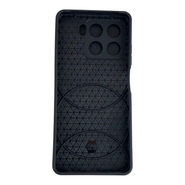 Чохол протиударний для ZTE Blade A56 з магнітною пластиною зі шторкою на камері чорний 0051723 фото