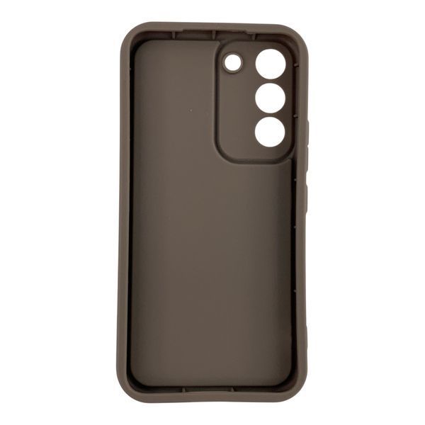 Чохол силіконовий Soft Touch для Samsung Galaxy S22 коричневий (Повний захист камери) 0054051 фото