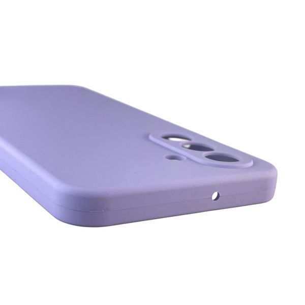 Чехол для Samsung Galaxy A26 (SM-A266) силиконовый с микрофиброй нескользящий на самсунг а26 сиреневый 0031893 фото