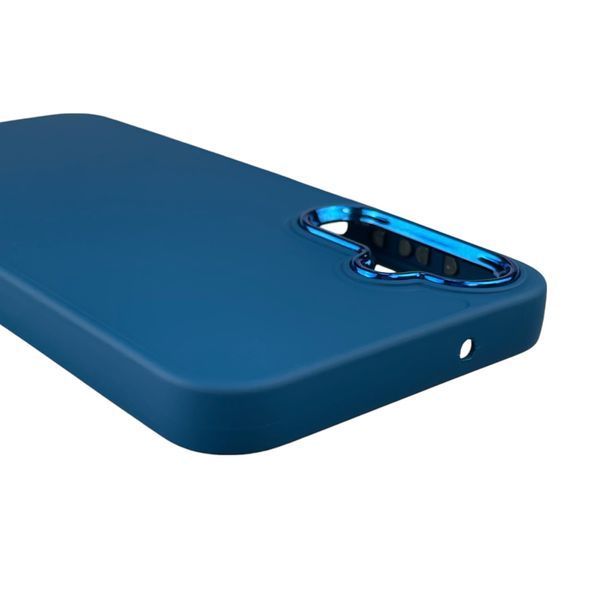 Чохол для Samsung Galaxy M14 5G (SM-M146) із захистом на камері з мікрофіброю на самсунг м14 5г синій 0012179 фото