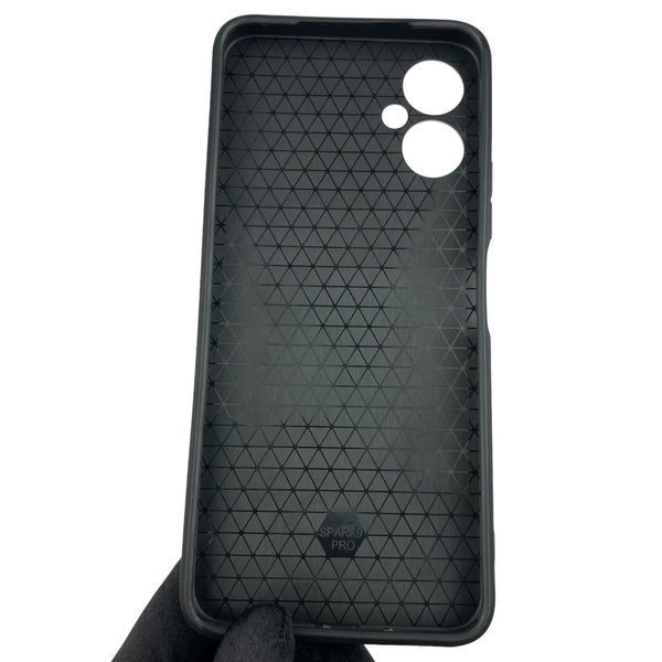 Чохол для Tecno Spark 9 Pro (KH7n) броньований з кільцем зі шторкою на камеру на техно спарк 9 про темно-синій 0004151 фото