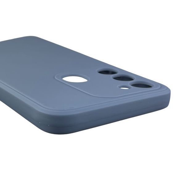 Чохол для TECNO Spark 8C (KG5n) з квадратними гранями із захистом камери на техно спарк 8с блакитний 0012660 фото