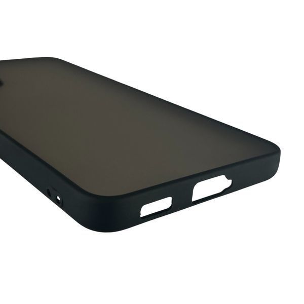 Чохол для Samsung Galaxy S21 5G (SM-G991U) матовий з високими бортами з захистом камери на самсунг с21 5г чорний 0012129 фото