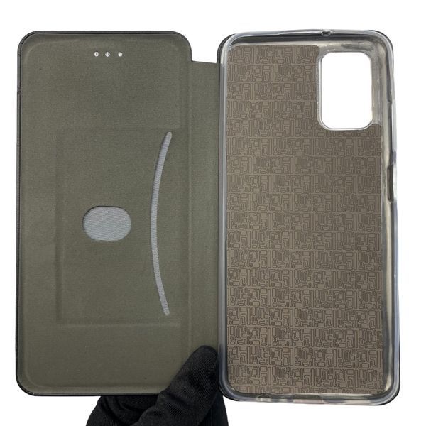 Чехол-книжка для Samsung Galaxy A03s SM-A037F с подставкой на самсунг а03с чёрная 0002104 фото
