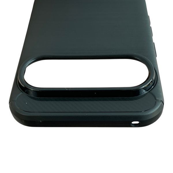 Чохол для Google Pixel 11 Pro XL чорний карбон (під карбон, тонкий) 0062409 фото