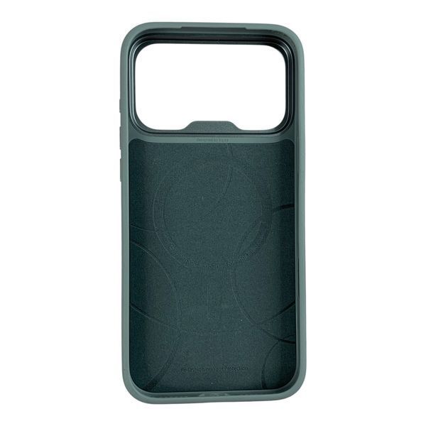 Чохол Kajsa Glamorous Snake для iPhone 17 Pro Max сірий (MagSafe, металеве кільце камери, преміум) 0062040 фото