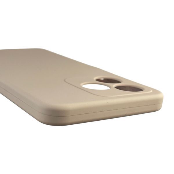 Чехол для Realme C53 силиконовый с микрофиброй нескользящий на реалми с53 пудровый 0031813 фото